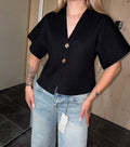 Luna Black Vest