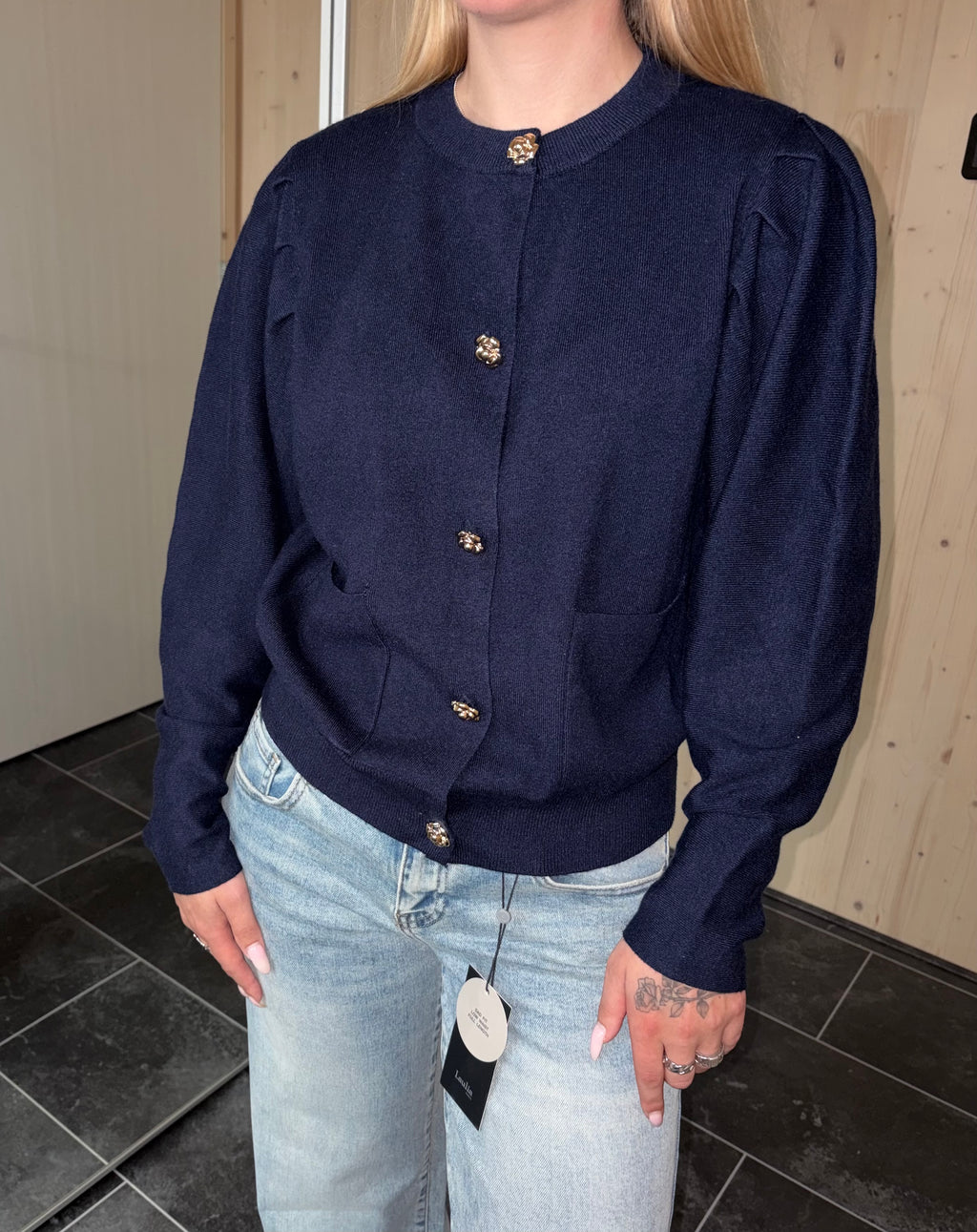 Dark Blue Cardigan