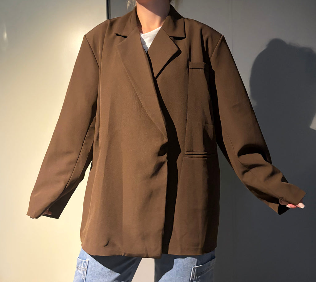 Roxy Brown Blazer